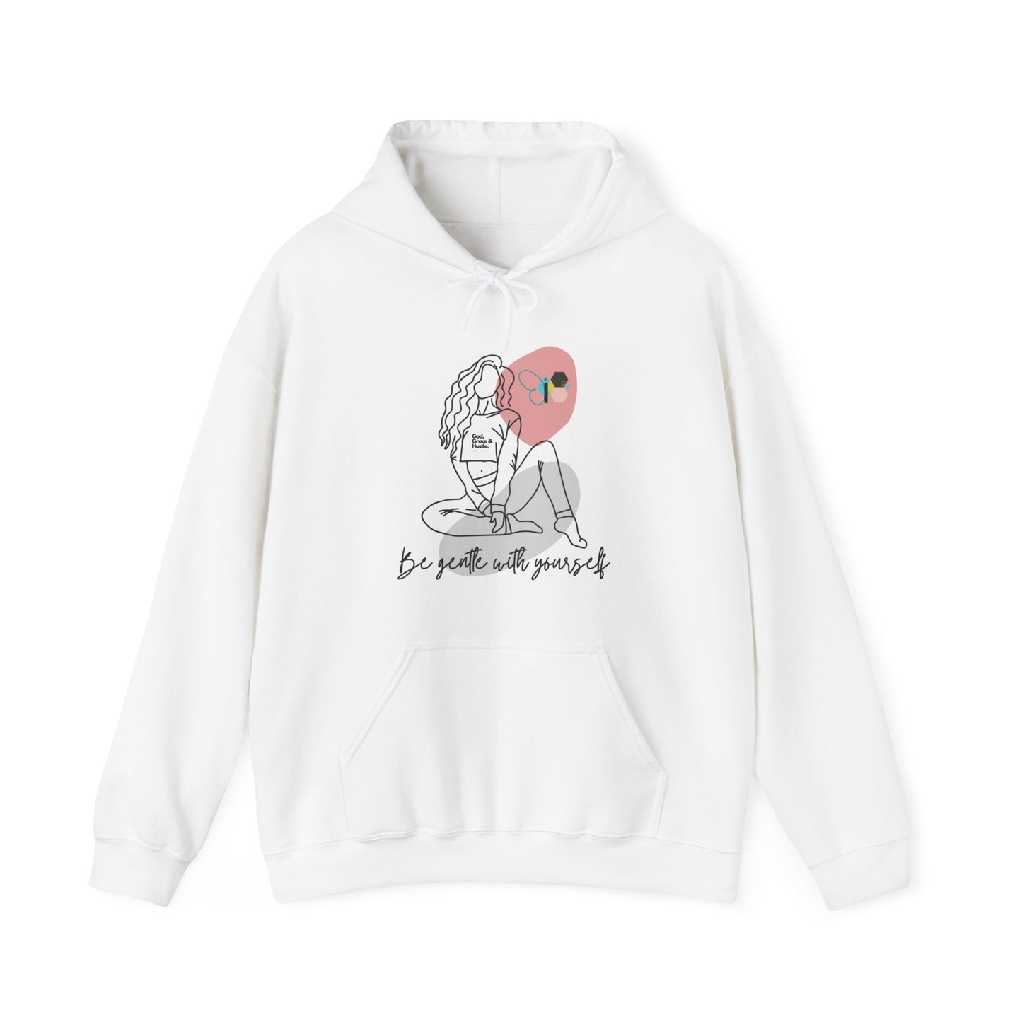 Unisex Be Gentle with Yourself Hooded Sweatshirt