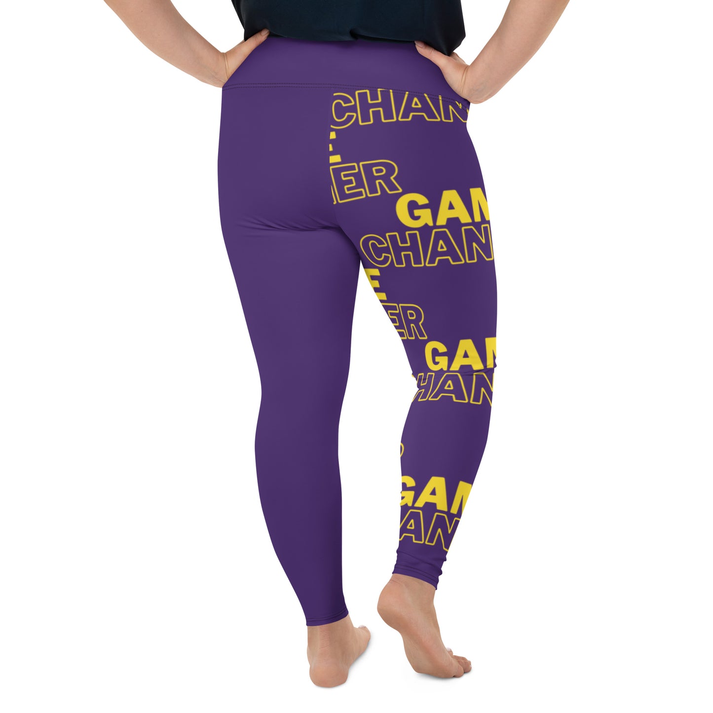 All-Over Print Plus Size Leggings