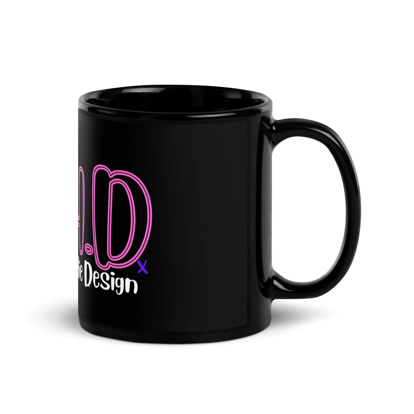 Black Glossy Mug