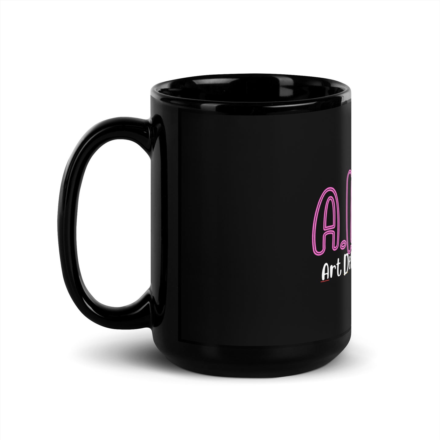 Black Glossy Mug