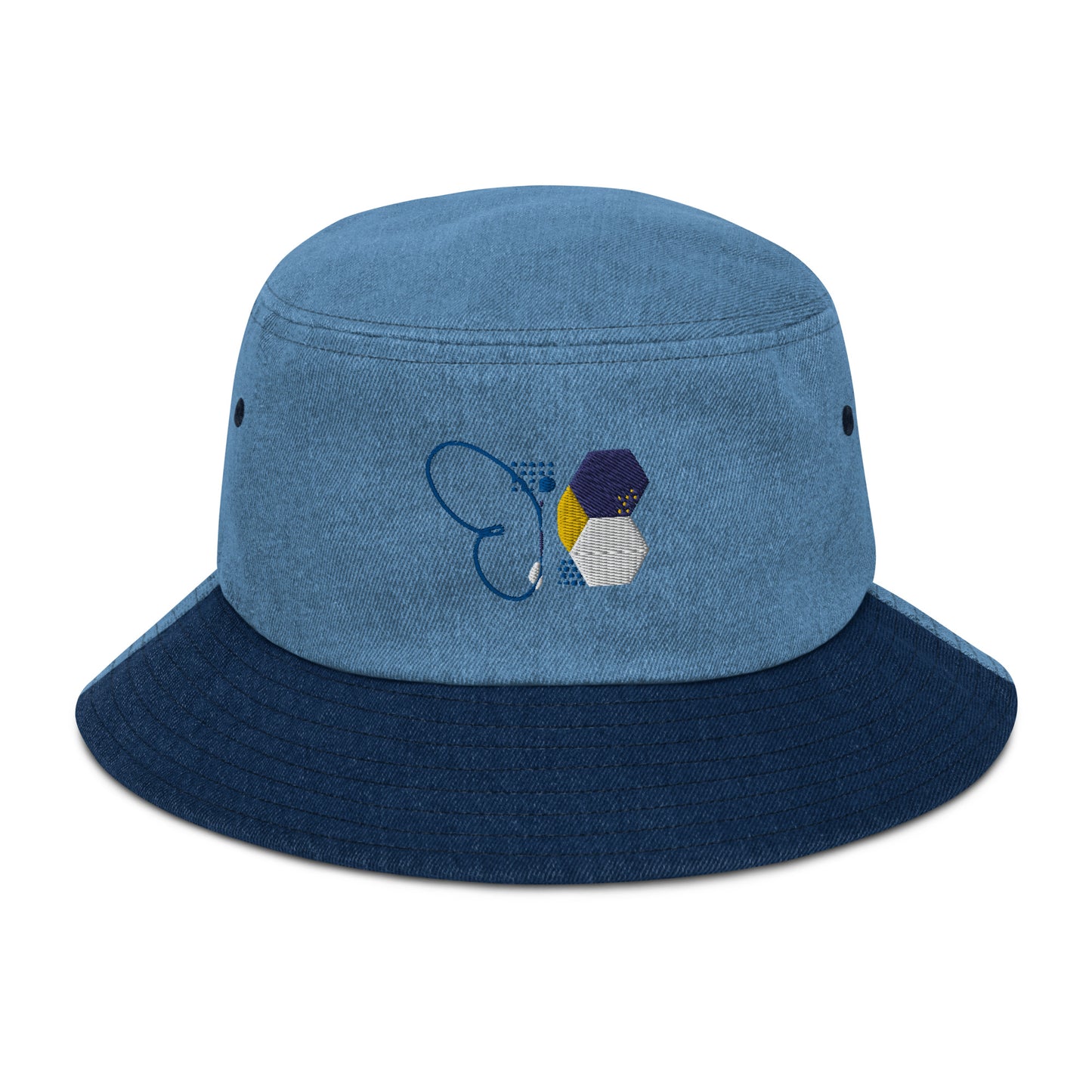 Denim bucket hat