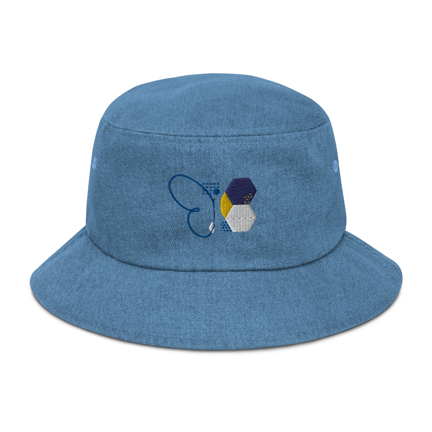 Denim bucket hat