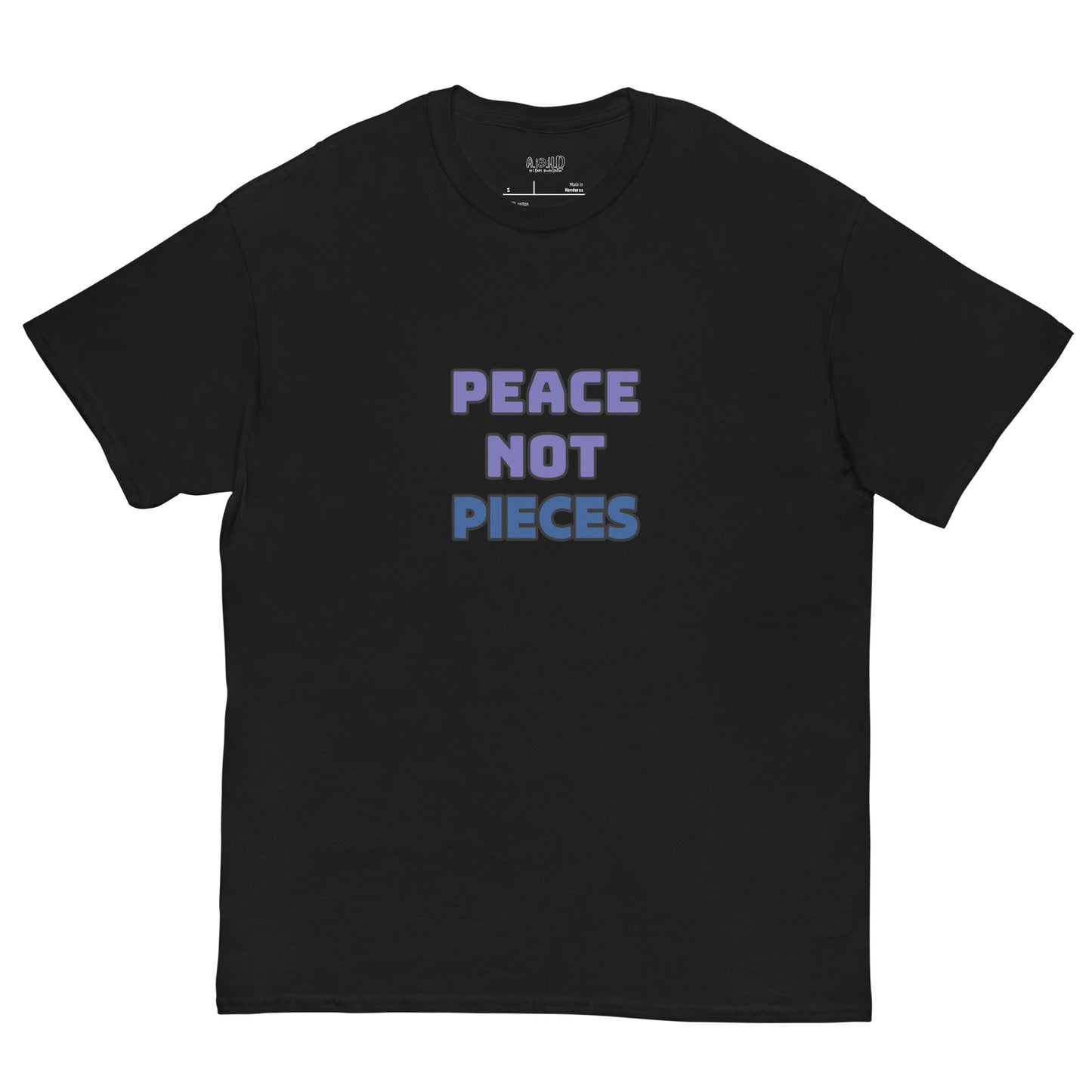 Men's classic Peace Not Pieces tee