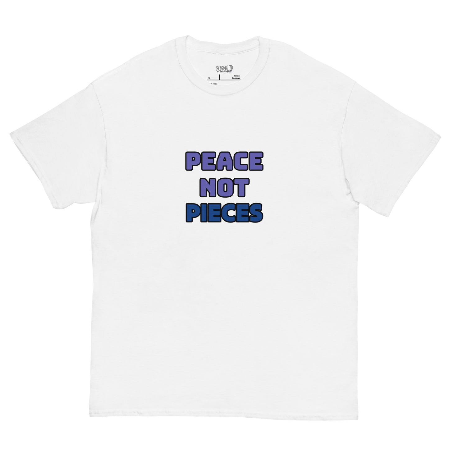 Men's classic Peace Not Pieces tee