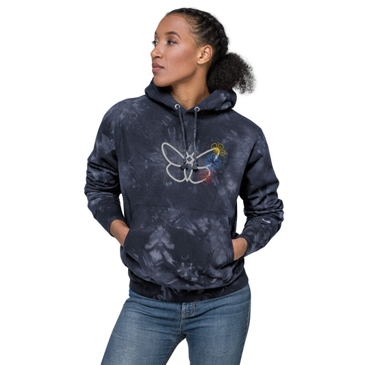 Unisex Champion tie-dye hoodie